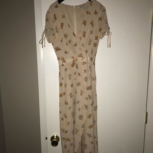 Madewell maxi-open leg dress